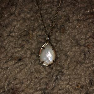 long teardrop kendra scott necklace